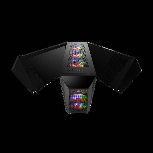 MSI Infinite (Tower) Gaming Desktop Intel Ultra9 285K GeForce RTX 5090 Liquid DDR5 6000 64GB(32GB*2) Gen 5 2TB M.2 NVMe 360 Liquid Cooling 1300W USB Type-C VR-Ready Windows 11 Pro High-End