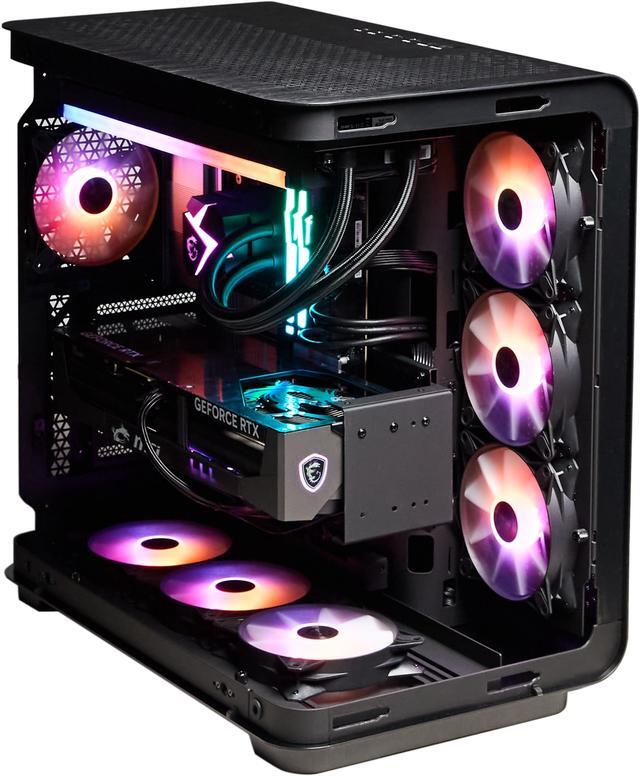 MSI Vision Elite(Tower) Gaming Desktop Intel Ultra9 285K RTX 5090 DDR5 6000 RGB 64GB Memory (32GB X 2) Gen 4 2TB M.2 NVMe 1300W USB Type-C VR-Ready Windows 11 Pro Highend