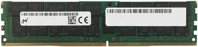 MTA72ASS8G72LZ-2G6D2 Micron 64GB PC4-21300 DDR4-2666MHz ECC Registered CL19 288-Pin Load Reduced DIMM 1.2V Quad Rank Memory Module