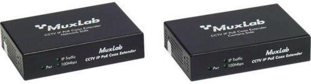 Muxlab LongReach CCTV IP PoE Extender Kit For 30W Camera #500112-30W