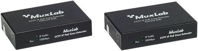 Muxlab LongReach CCTV IP PoE Extender Kit for 30W Camera #500112-30W
