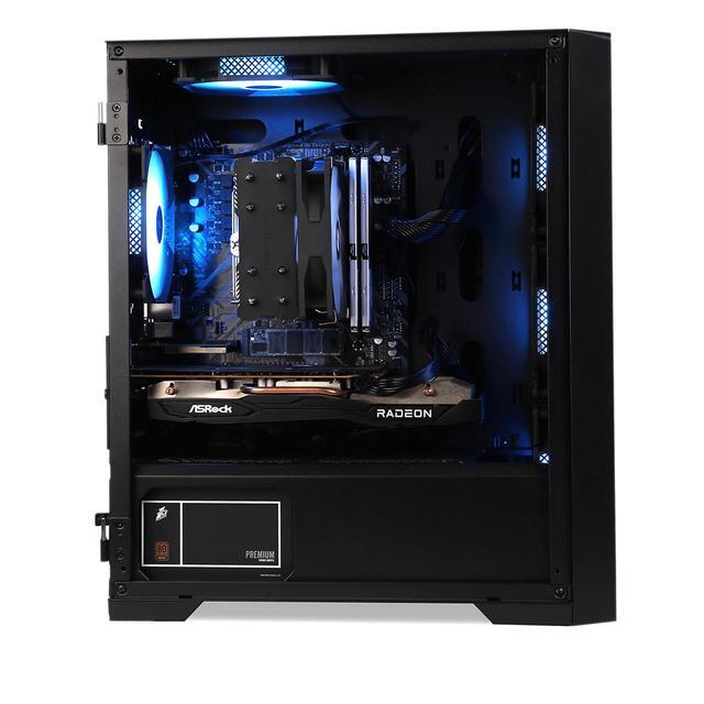 MXZ Gaming PC AMD Ryzen 7 7700 GeForce RTX 4070 SUPER 32GB(16GB*2)DDR5 6000MHz NVME M2 1 T 6RGB Fans Windows 11 Pro Ready To Use Gamer Desktop Computer(R7 7700 RTX 4070 SUPER)