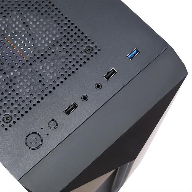 MXZ Gaming PC Desktop Computer AMD Ryzen 5 5600GT 3.6GHz AMD Radeon RX Vega 7 Graphics 16GB DDR4 NVME 1TB SSD 6RGB Fans Win 11 Pro Ready Gamer Desktop Computer (R5 5600GT)
