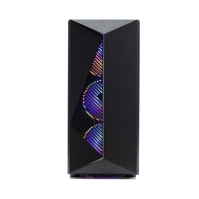 MXZ Gaming PC Desktop Computer AMD Ryzen 5 5600GT 3.6GHz AMD Radeon RX Vega 7 Graphics 16GB DDR4 NVME 1TB SSD 6RGB Fans Win 11 Pro Ready Gamer Desktop Computer (R5 5600GT)