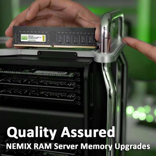 NEMIX RAM 64GB (2X32GB) DDR4 3200MHZ PC4-25600 2Rx8 1.2V 288-PIN ECC Unbuffered UDIMM KIT