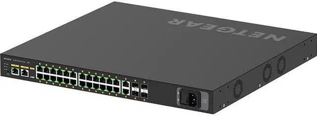 NETGEAR 24x1G PoE+ 300W 2x1G and 4xSFP Managed Switch AV Line M4250-26G4F-PoE+ GSM4230P