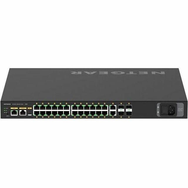 NETGEAR 24x1G PoE+ 480W 2x1G And 4xSFP+ Managed Switch AV Line M4250-26G4XF-PoE+ GSM4230PX