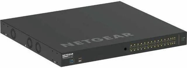 NETGEAR 24x1G PoE+ 480W 2x1G and 4xSFP+ Managed Switch AV Line M4250-26G4XF-PoE+ GSM4230PX