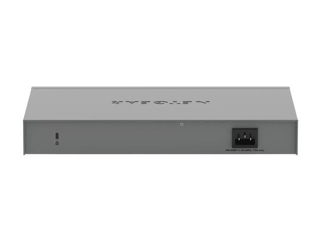 Netgear 8-Port Multi-Gigabit/10G Ethernet Ultra60 PoE++ Smart Switch With 2 SFP+ Ports MS510TXUP-100NAS