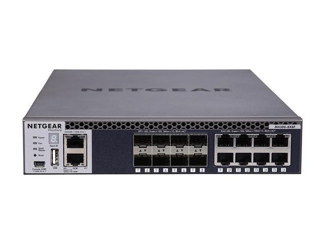 NETGEAR 8X10G 8XSFP+ Managed Switch XSM4316S