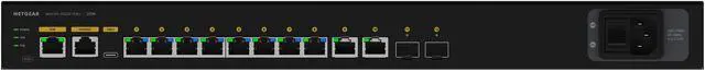 NETGEAR 8x1G PoE+ 125W 2x1G and 2xSFP Managed Switch AV Line M4250-10G2F-PoE+ GSM4212P