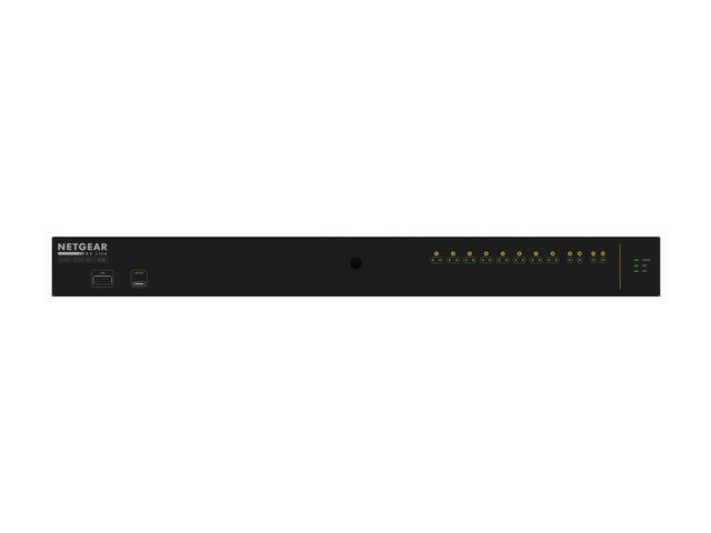 NETGEAR 8x1G PoE+ 240W 2x1G And 2xSFP+ Managed Switch AV Line M4250-10G2XF-PoE+ GSM4212UX-100NAS