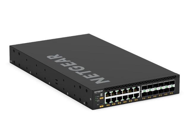 Netgear AV Line M4350-12X12F 12-Port Ethernet Manageable 10 Gigabit Ethernet Switch XSM4324-100NES