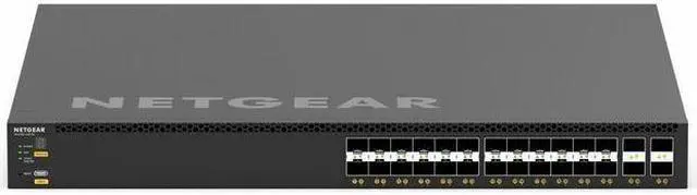 Netgear AV Line M4350-24F4V 28-Port Manageable 25 Gigabit Ethernet Switch XSM4328FV-100NES