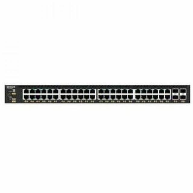 Netgear AV Line M4350-48G4XF 48-Port Managed Gigabit Ethernet Switch GSM4352-100NES