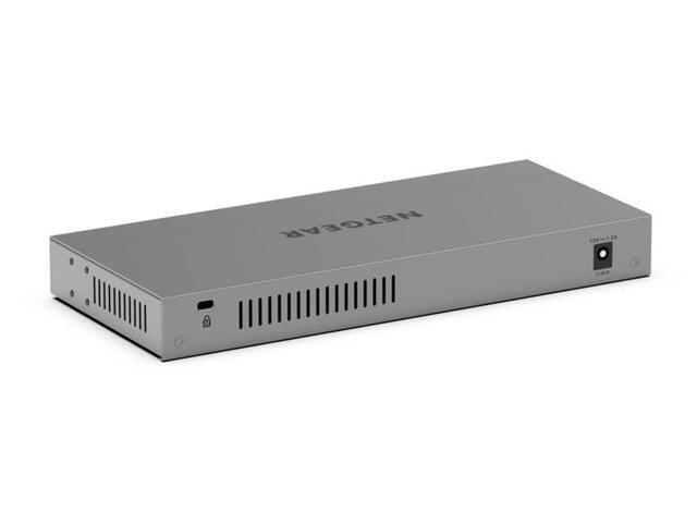 Netgear GS108X 8-Port Gigabit Unmanaged Switch With 10 Gigabit SFP+ Uplink GS108X-100NAS
