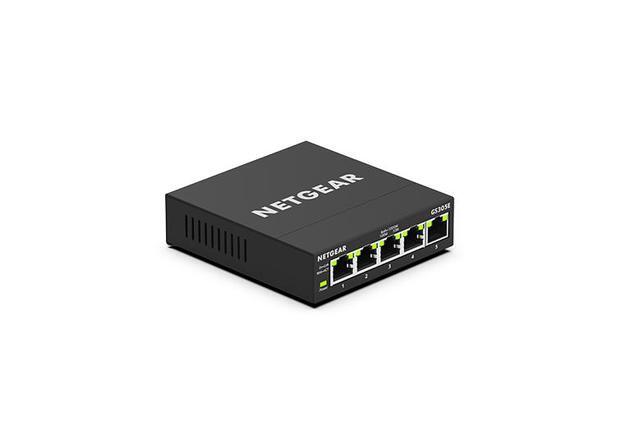 Netgear GS305E 5-Port Gigabit Ethernet SOHO Plus Easy Smart Managed Essentials Switch GS305E-100NAS