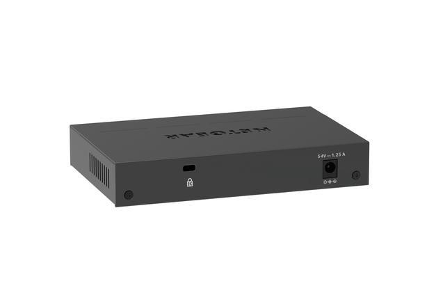 Netgear GS305EP 5-Port Gigabit Ethernet SOHO Plus Easy Smart Managed Essentials PoE+ Switch With 4-Port PoE+ (63W) GS305EP-100NAS