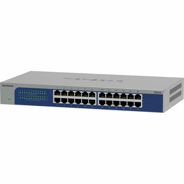 Netgear GS524 24-Port Gigabit Ethernet Unmanaged Switch GS524-300NAS
