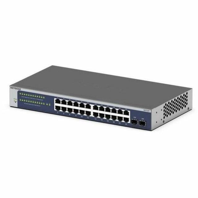 Netgear GS724T 24-Port Manageable Gigabit Ethernet Smart Switch GS724T-600NAS