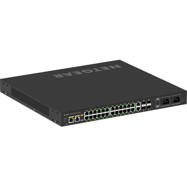 Netgear (GSM4230UP100NAS) M4250-26G4F-PoE++ AV Line Managed Switch GSM4230UP-100NAS