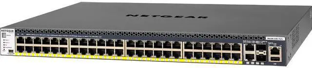 Netgear M4300 48-Port Manageable 10 Gigabit Ethernet Switch GSM4352PA-100NES