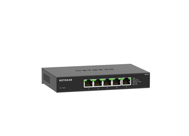 Netgear MS305 5-Port Multi-Gigabit (2.5G) Ethernet Unmanaged Switch MS305-100NAS
