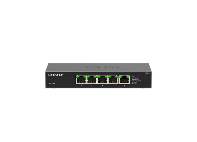 Netgear MS305 5-Port Multi-Gigabit (2.5G) Ethernet Unmanaged Switch MS305-100NAS