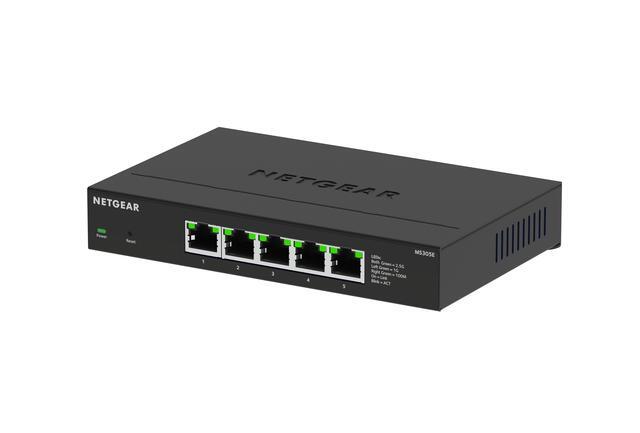 Netgear MS305E 5-Port Multi-Gigabit (2.5G) Ethernet Easy Smart Managed Essentials Switch MS305E-100NAS