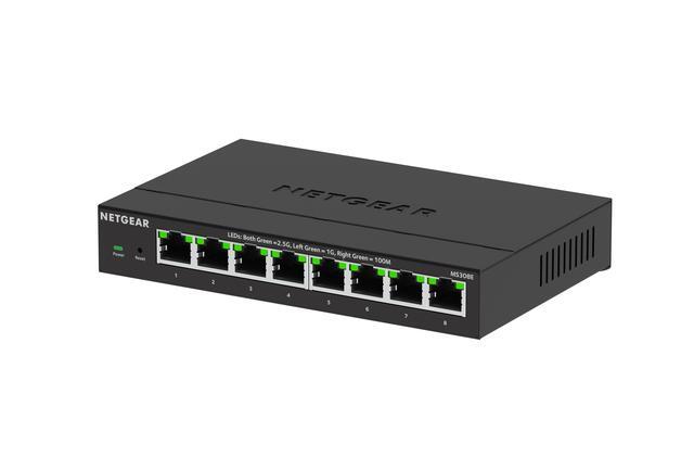 Netgear MS308E Multi-Gigabit (2.5G) Ethernet Easy Smart Managed Essentials Switch MS308E-100NAS