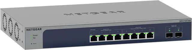 Netgear MS510TXM 8-Port Manageable Ethernet Switch MS510TXM-100NAS