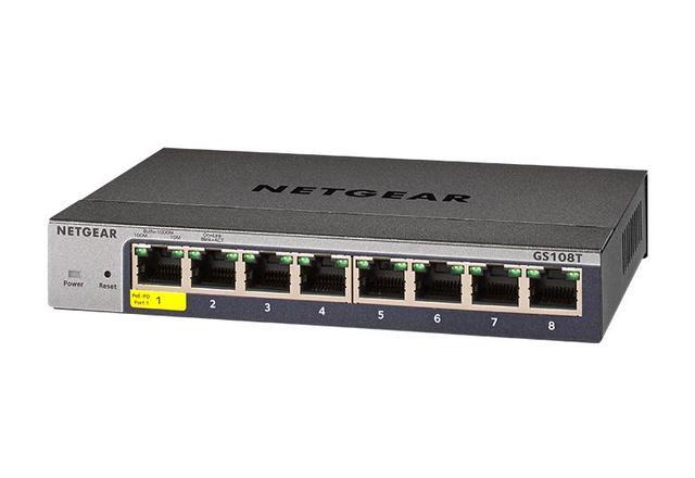 Netgear ProSafe GS108T 8-Port Gigabit Ethernet Smart Switch GS108T-300NAS