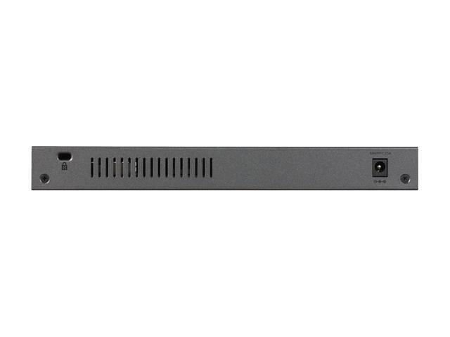 Netgear ProSafe GS110TP 8-Port Gigabit PoE+ Ethernet Smart Switch With 2 SFP Ports And Cloud Management (55W) GS110TP-300NAS