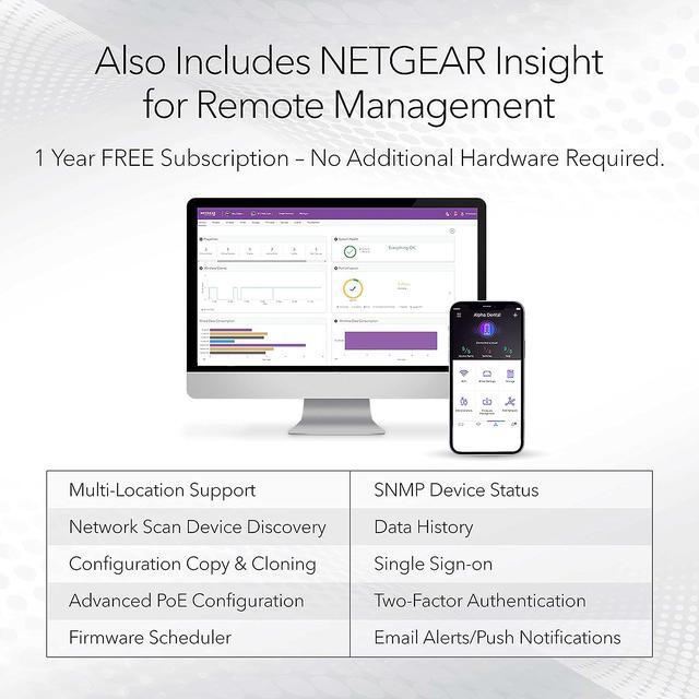 Netgear ProSafe GS728TPP 28-Port PoE Gigabit Ethernet Smart Switch GS728TPP-300NAS