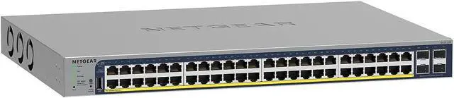 Netgear ProSafe GS752TP 48-Port Manageable Gigabit Ethernet Switch GS752TP-300NAS