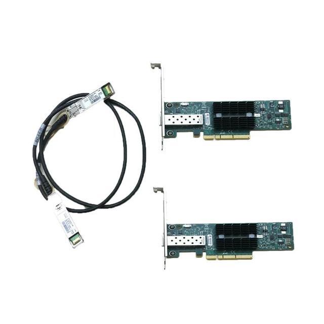 Network Card Mellanox ConnectX-2 Lan Card 10Gb Fast NIC With 1M/39.4in SFP Cable Dropship
