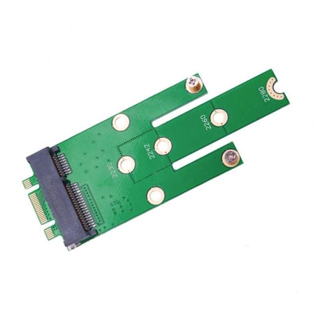 NGFF M.2 B+M Key To MSATA PCI-E PCI-Express SATA SSD Converter Adapter Card For 2230/2242/2260/2280 M.2 NGFF SSD