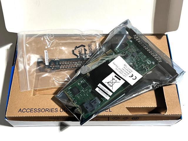 (NOT FOR HOME PC ) LSI SAS 9300-4i SGL 12GB/S PCI-E SATA + SAS HBA CARD H5-25473-00 LSI00346