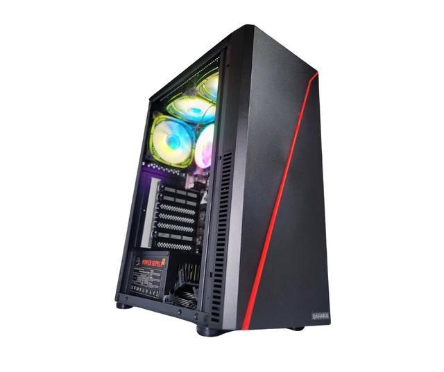 Odyssey Sahara R1 Custom Built PC RGB Intel Core I5-8500 Upto 4.1GHz 16GB DDR4 RAM 1TB NVMe SSD Wi-Fi BT Windows 11 Pro