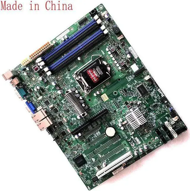 OIAGLH Server board for Supermicro X9SCI-LN4 DDR3 C204 LGA1155 tested ok send