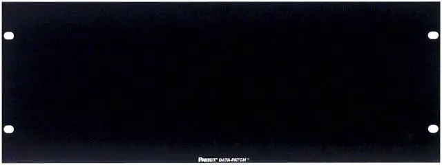 Panduit 4RU Horizontal Rack Filler Panel