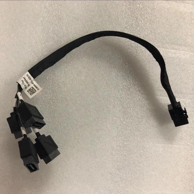 Para Precision T5820 T7820 Mini SAS SFF-8643 A 4 SATA 7pin HDD Disco Duro Servidor Raid Cable K0WKF 0K0WKF