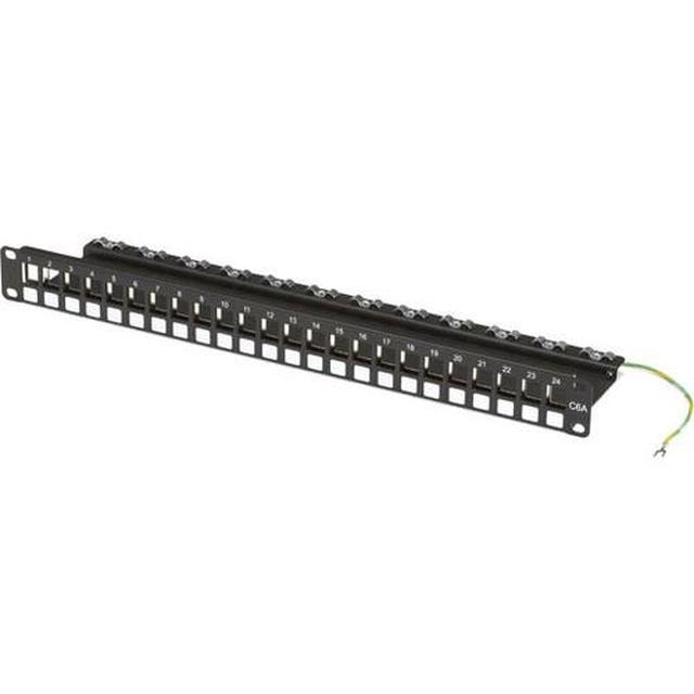 PATCH PANEL - CAT6A 1U 24-PORT GSA TAA 45 DAY STANDARD RETURN POLICY