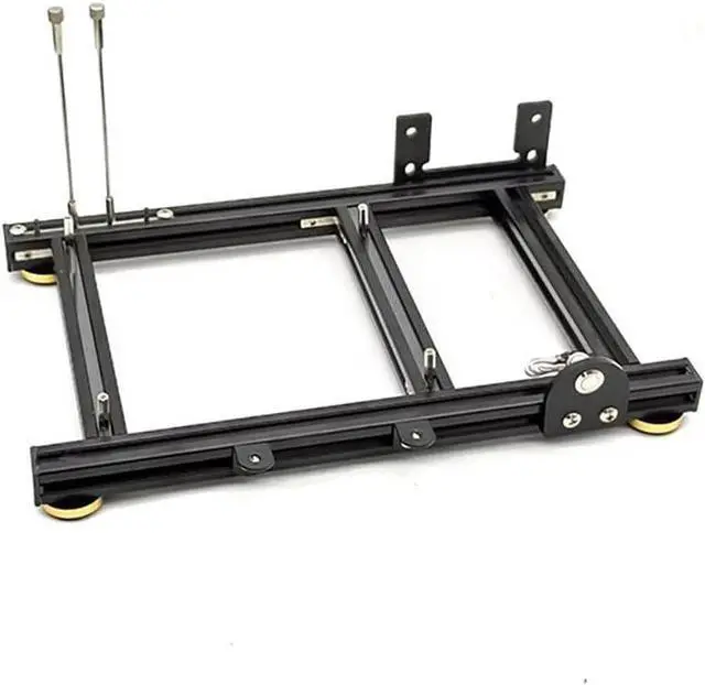 PC Case Open Frame ITX Computer Chassis Rack Horizontal DIY Computer Case Desktop Aluminum Bracket Support ATX Power Supply