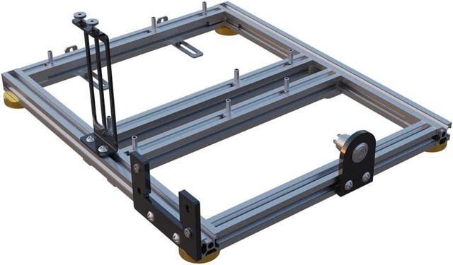 PC Case Test Bench ITX Motherboard Open Style Computer Chassis Aluminum Support Water Cooling ATX Power Supply