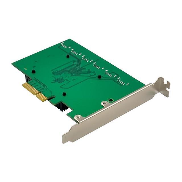 PCI-E X4 Usb3.0 To 6x PCIE X1 Conversion Expansion Card Asm1812 Chipset Support 2.5G/ 5G Transfer Driver