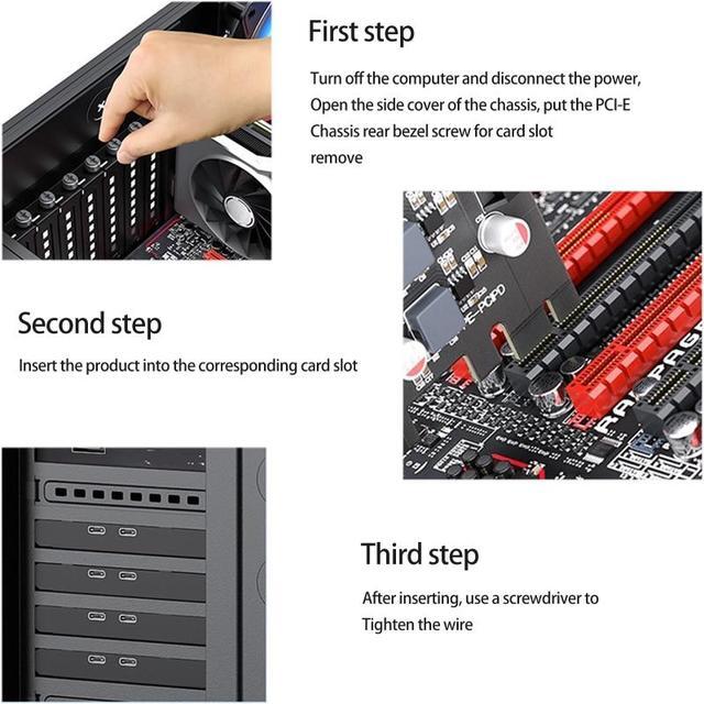 PCI Express X1/x4/x8/x16 To Dual Port Type C Data Transfer PD 20W Quick Charge USB-C Controller PCI-E Type C Add On Card