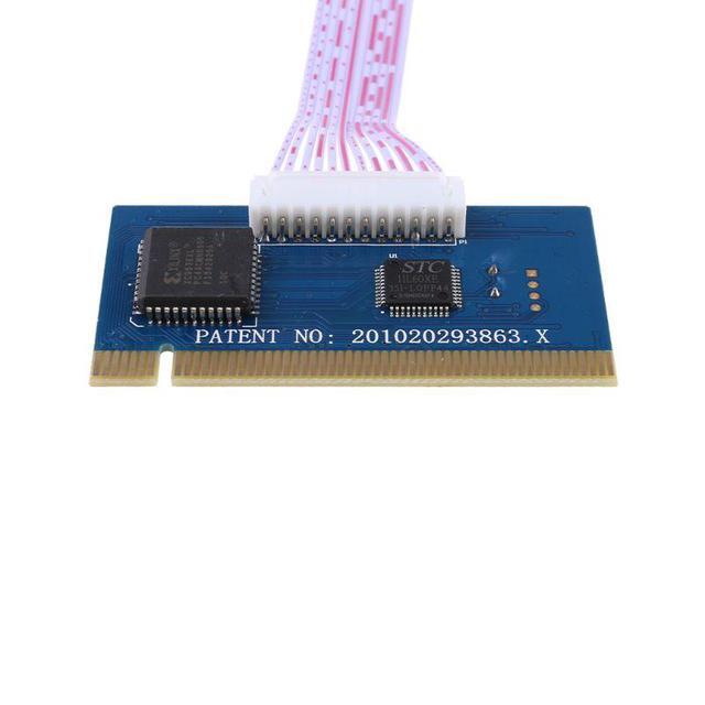 PCI Motherboard Diagnostic Tester Analyzer LCD Post Test Card For Desktop Laptop