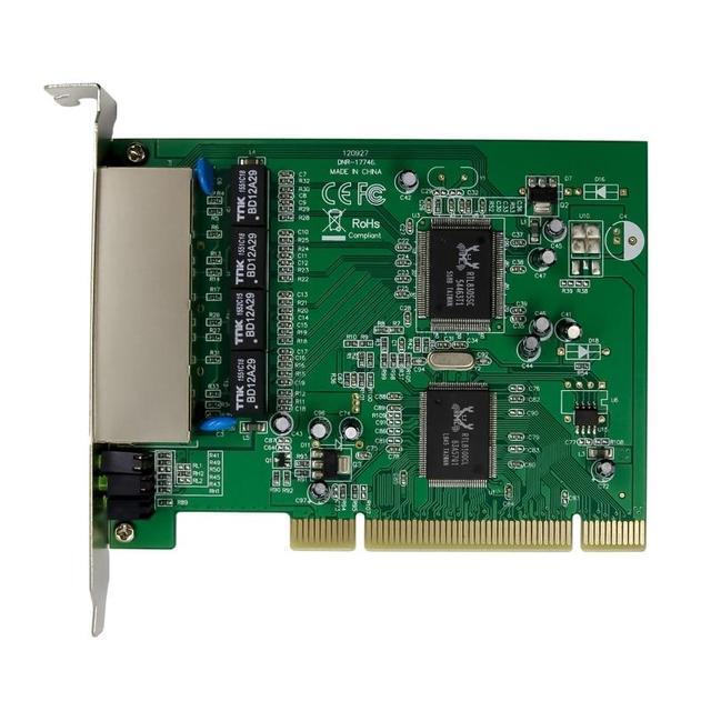 PCI Quad Fast Ethernet Switch Board 100Mbps Realtek PCI V2.2 RTL8305+8100CL Chipset 4 Port RJ45 Network Switch Lan Card