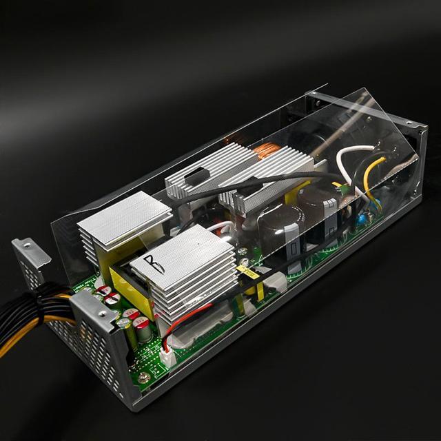 Power Supply 2U 1800W Full Voltage 110V-264V Miner PSU 6PIN Compatible With Antminer Z15 Z11 Z11J Antminer S9J S9i S9 Innosilicon A10pro Computing Power 12V For ASIC Miner Chassis Computer Server PSU